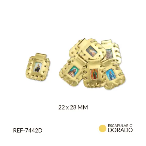 Dije concha dorada